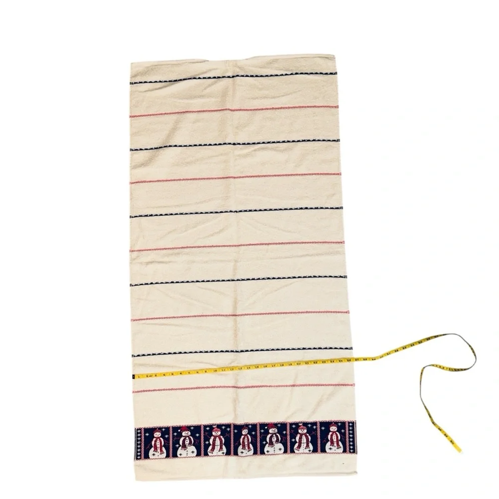 NWT Jubilee Snowman Bath Towel Set